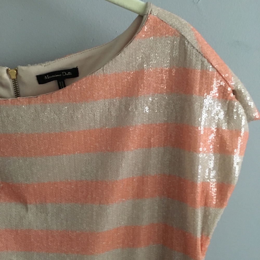 MASSIMO DUTTI sequin dress